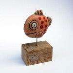 Diskusfisch "Rotpunkt" Fisch Diskus rote Punkte