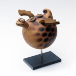 Drache "Gepard" Keramik Drache Gepard