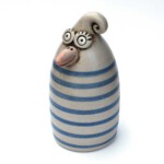 "Streifen dunkelblau"