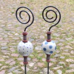 Garten-Stecker "Punkte"